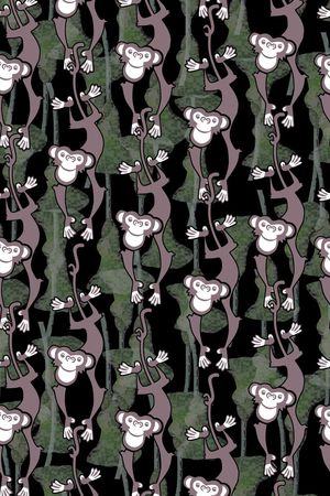 自然写意印花华亿平台图片