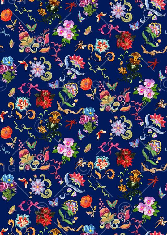 潮流时尚印花华亿平台图片