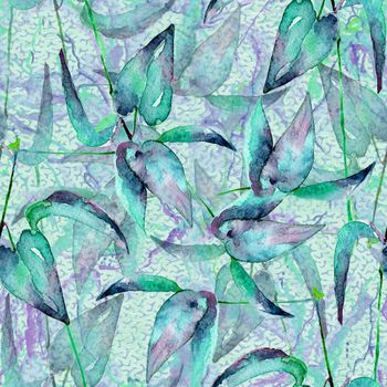 藤蔓印花华亿平台图片