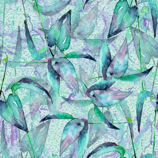 藤蔓印花华亿平台图片