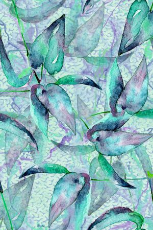 藤蔓印花华亿平台图片