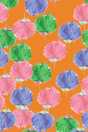 家纺围巾印花华亿平台图片