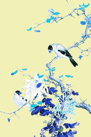 时尚 中国风印花华亿平台图片