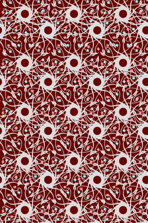 复古民族风印花华亿平台图片