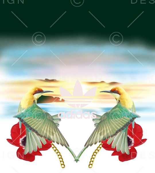 欧美印花华亿平台图片