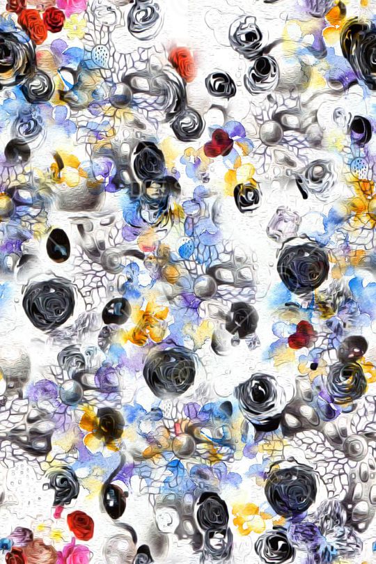 复古印花华亿平台图片