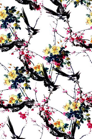 春夏印花华亿平台图片