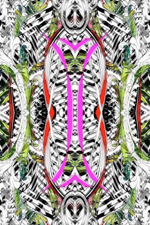 时尚印花华亿平台图片