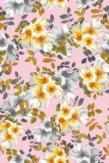 574230-时尚潮流 花卉 组合 服装 家纺 