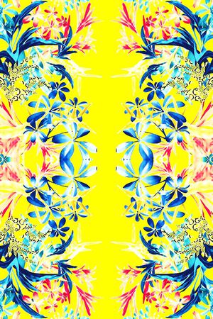 手绘印花华亿平台图片