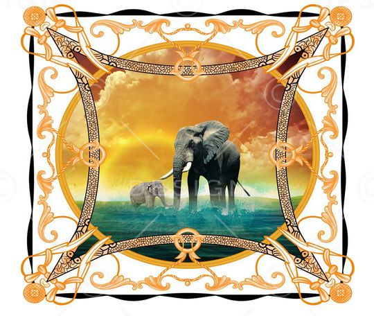 欧美印花华亿平台图片