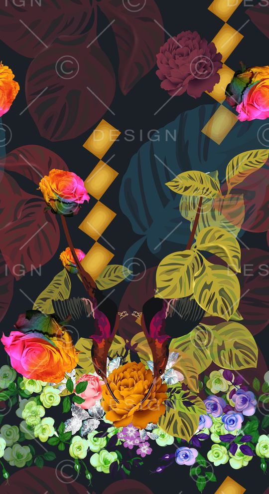 2016秋冬大牌印花华亿平台图片