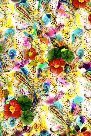 【女装】裙子系列印花华亿平台图片