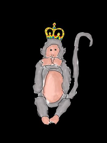 574415-手绘猴子3