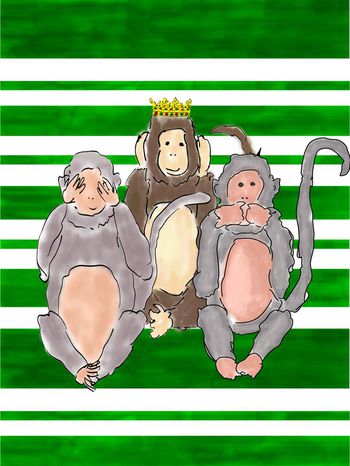 574439-手绘猴子4