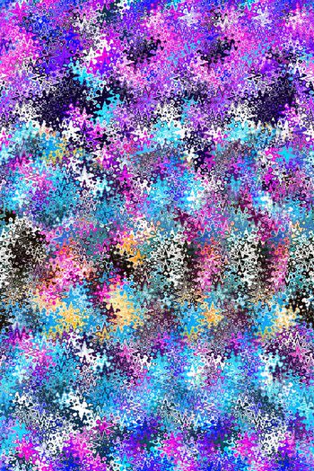 574447-缤纷炫彩壁纸家纺色彩艺术色谱 雪花