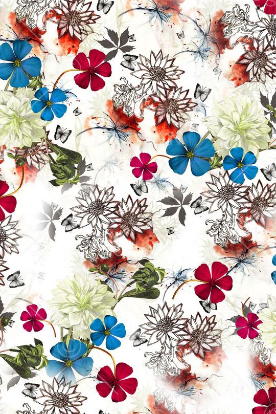 田园印花华亿平台图片