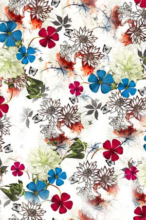 田园印花华亿平台图片