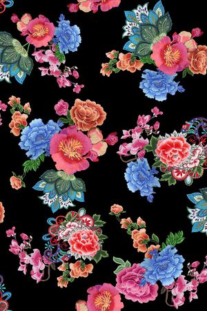 绣花印花华亿平台图片