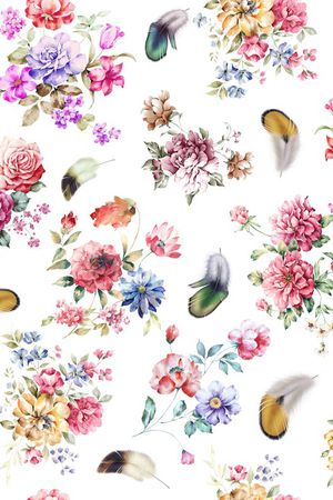 休闲风印花华亿平台图片