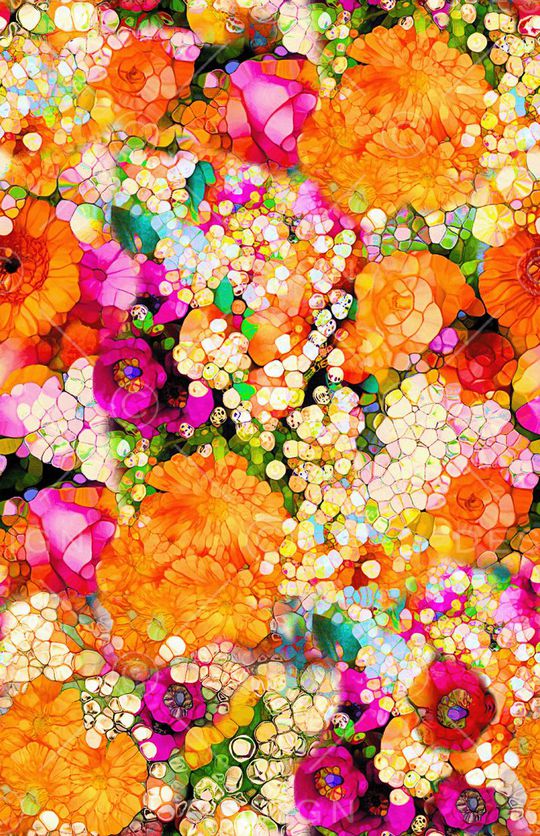 原创手绘印花华亿平台图片