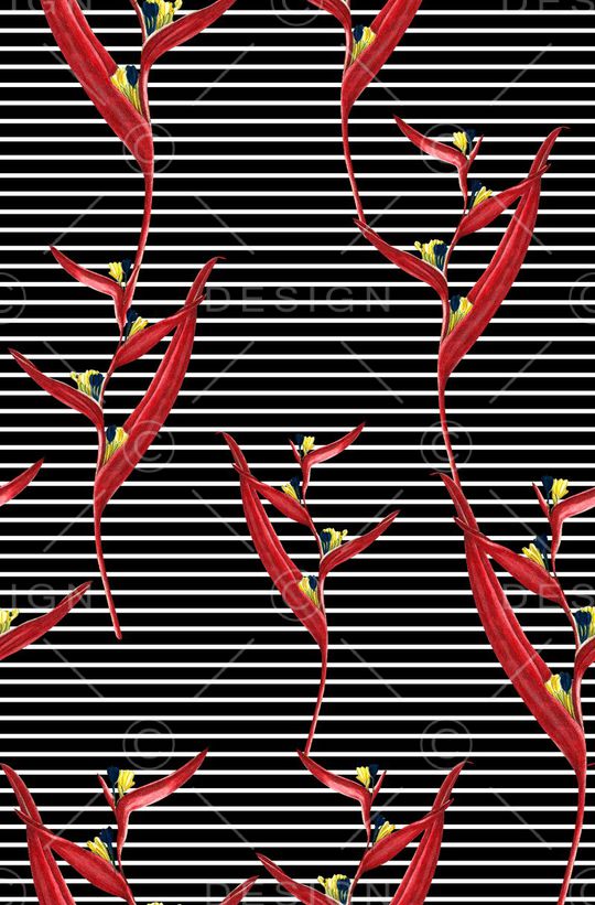 田园风印花华亿平台图片