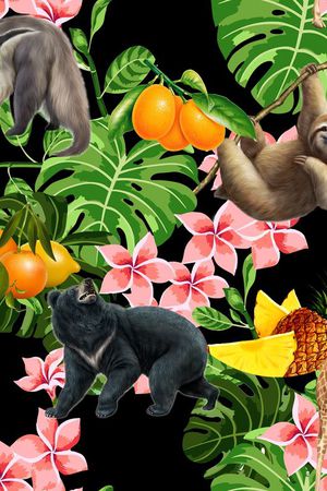 休闲风印花华亿平台图片