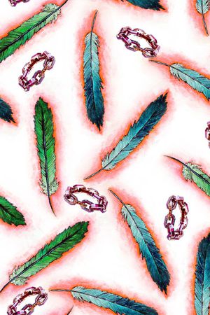 时尚潮流印花华亿平台图片