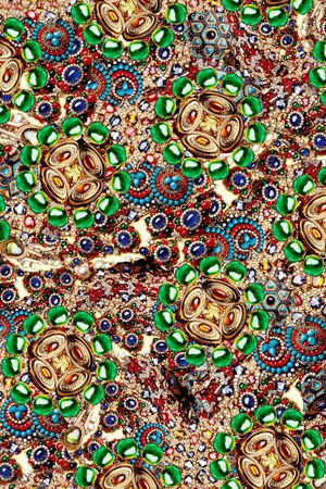 复古印花华亿平台图片