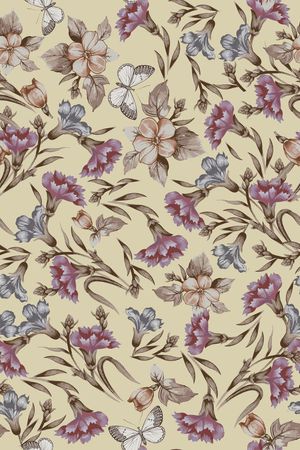 田园印花华亿平台图片