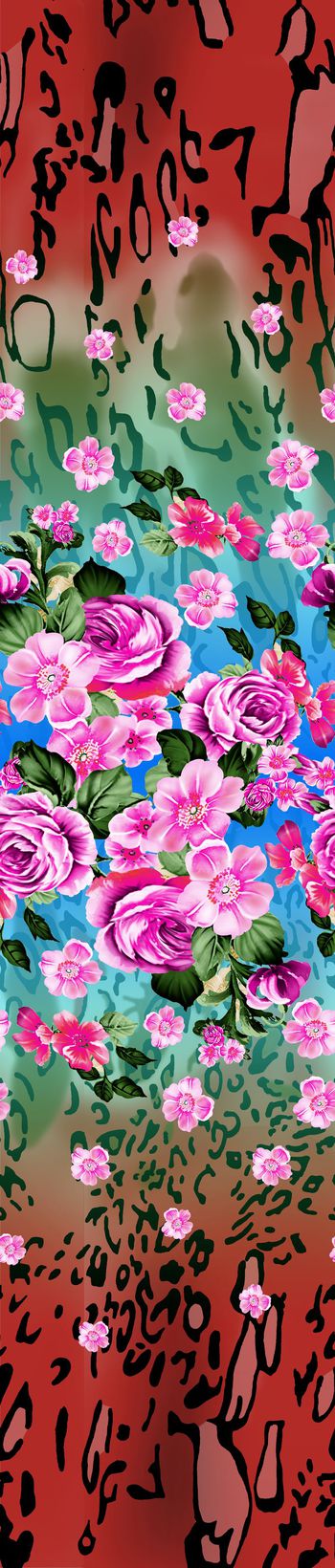 574980-双边定位裙边花设计