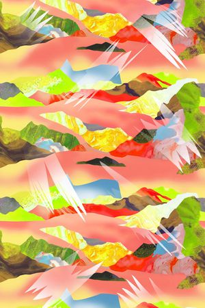 时尚潮流印花华亿平台图片