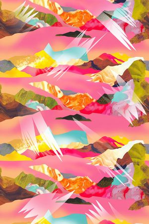 时尚潮流印花华亿平台图片