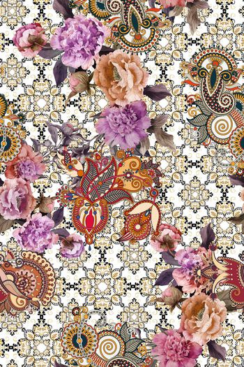 575048-花卉  几何  佩里斯