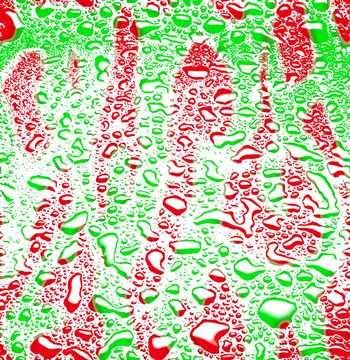 575111-创意抽象3D水珠拼接泳装