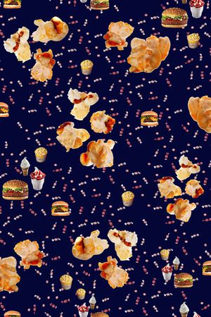 爆米花印花华亿平台图片