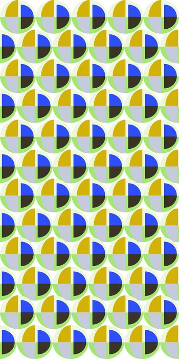 575155-春夏素雅时尚动感波点几何图案风格时