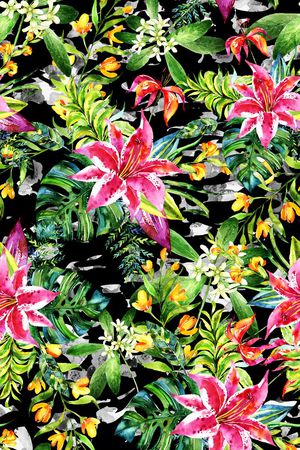 水彩印花华亿平台图片