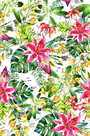 水彩印花华亿平台图片