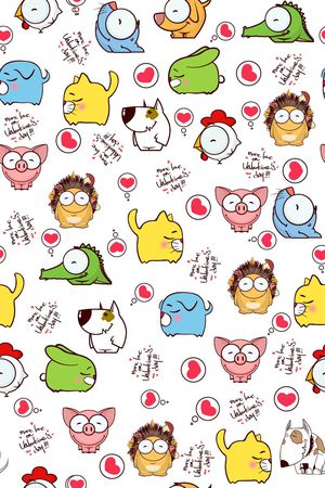 可爱印花华亿平台图片