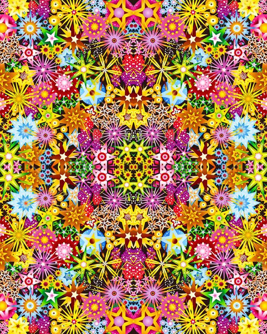 创意抽象印花华亿平台图片