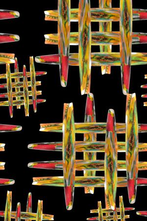 肌理图案印花华亿平台图片