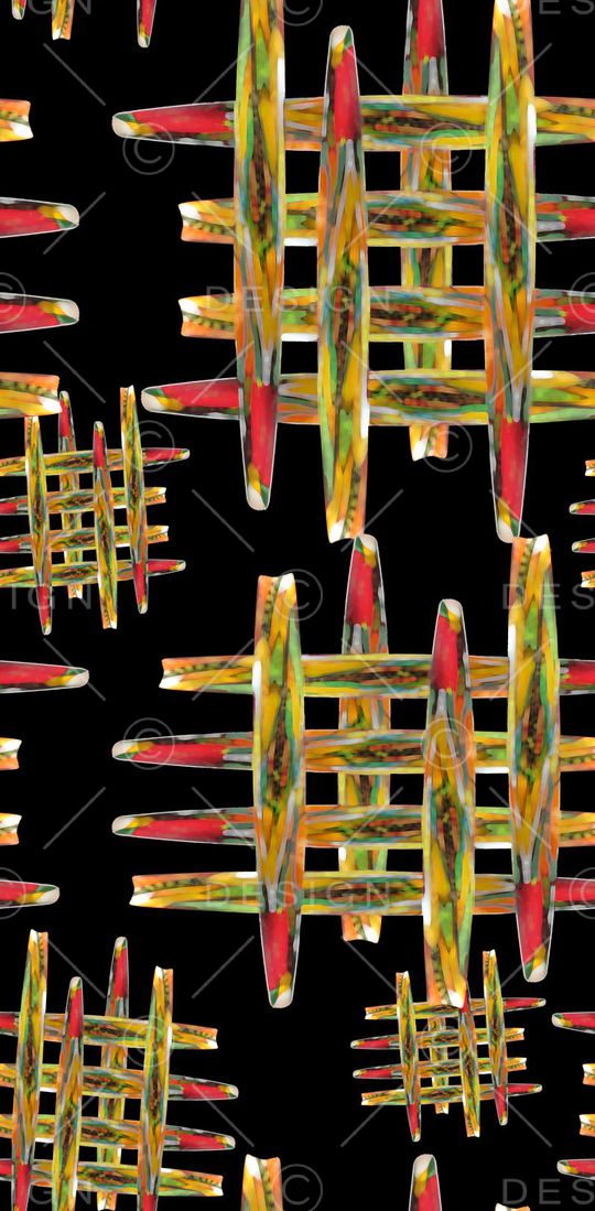 肌理图案印花华亿平台图片