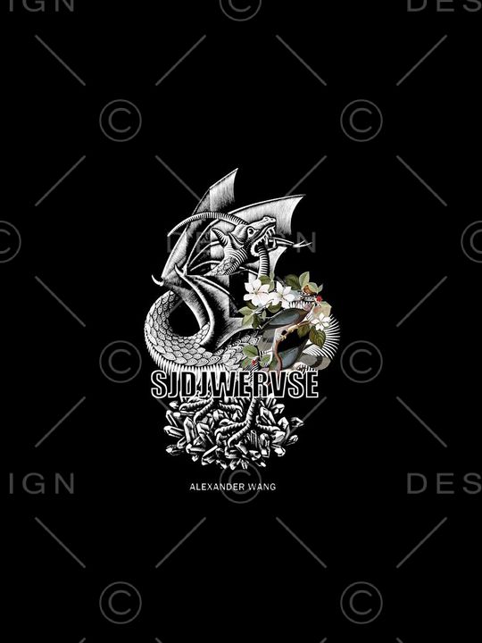 时尚潮流印花华亿平台图片