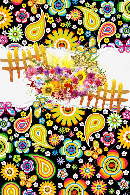 时尚女装民族风变形虫腰果定位华亿平台印花华亿平台图片