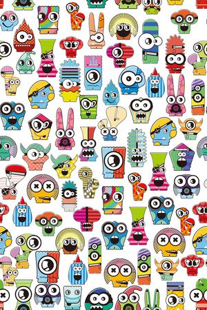 可爱印花华亿平台图片