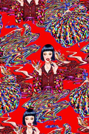 T恤印花华亿平台图片