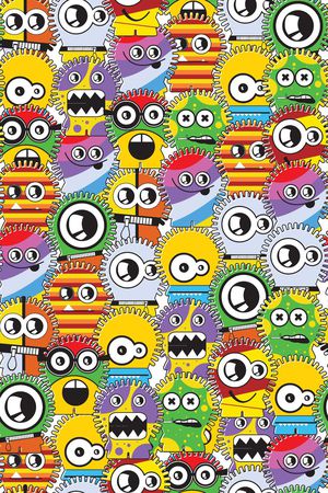 可爱印花华亿平台图片