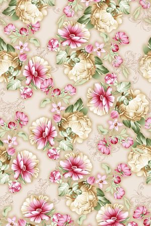 原创手绘印花华亿平台图片