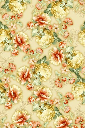 原创手绘印花华亿平台图片